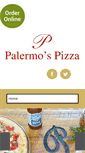 Mobile Screenshot of palermospizzamenu.com